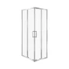 Box doccia ang. SIXTY 80x80 cm vetro 6 mm trasparente H 190 cm