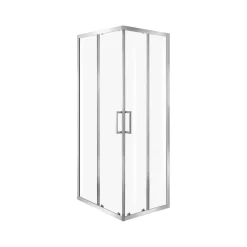 Box doccia angolare Sixty trasparente cromo 6 mm 70x90x190 cm