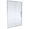 Box doccia con porta battente Slim 98-100x200 cm cromo