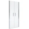 Box doccia con porta battente a due ante New Lisboa 77-80x195 cm