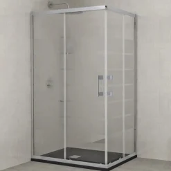 Box doccia rettangolare Milano 90x70x195 cm
