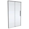 Box doccia scorrevole Slim 98-100x200 cm nero