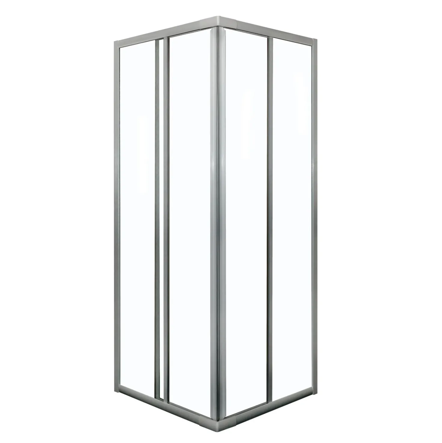 Box doccia Shark estensibile vetro trasparente 68x80 x 88x100 cm