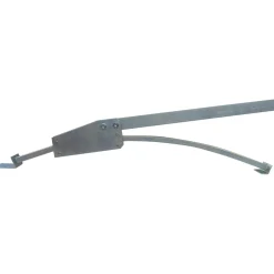 Braccio oscillante per porte basculanti a contrappesio e/o a molle