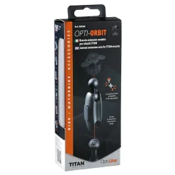 Braccio snodato estensivo Titan Orbit nero