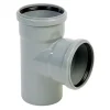 Braga in PVC Ø 110 mm tripla uscita 87 °