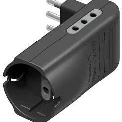 BTicino Corner adattatore salvaspazio 2 prese 10 A grigio