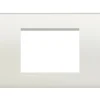 BTicino Livinglight placca quadra 3 moduli bianco Smart Home