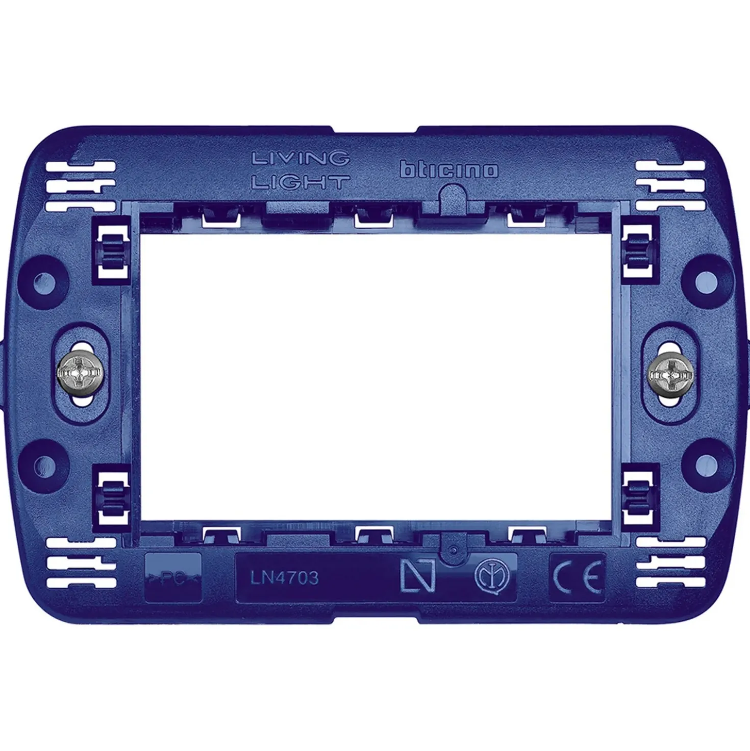 BTicino Livinglight Supporto 3 moduli per placche Smart Home