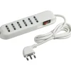 BTicino multipresa slim 16 A bianca