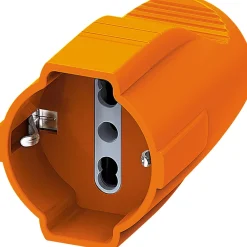 BTicino presa universale 16 A arancio