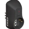 BTicino Safe adattatore 1 presa tedesca e 2 prese 10 A grigio