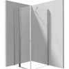 Cabina doccia quadrata Coliseo Idrostile Coliseo 900x2000 mm cromo