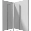 Cabina doccia quadrata Coliseo Idrostile vetro 8 mm 900x2000 mm cromo