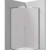 Cabina doccia semicircolare Caimito Idrostile Coliseo 900x1850 mm cromo