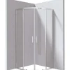 Cabina doccia semicircolare Zulueta Idrostile 800x1950 mm cromo