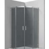 Cabina doccia semicircolare Caimito Idrostile Kerria 900x1850 mm cromo