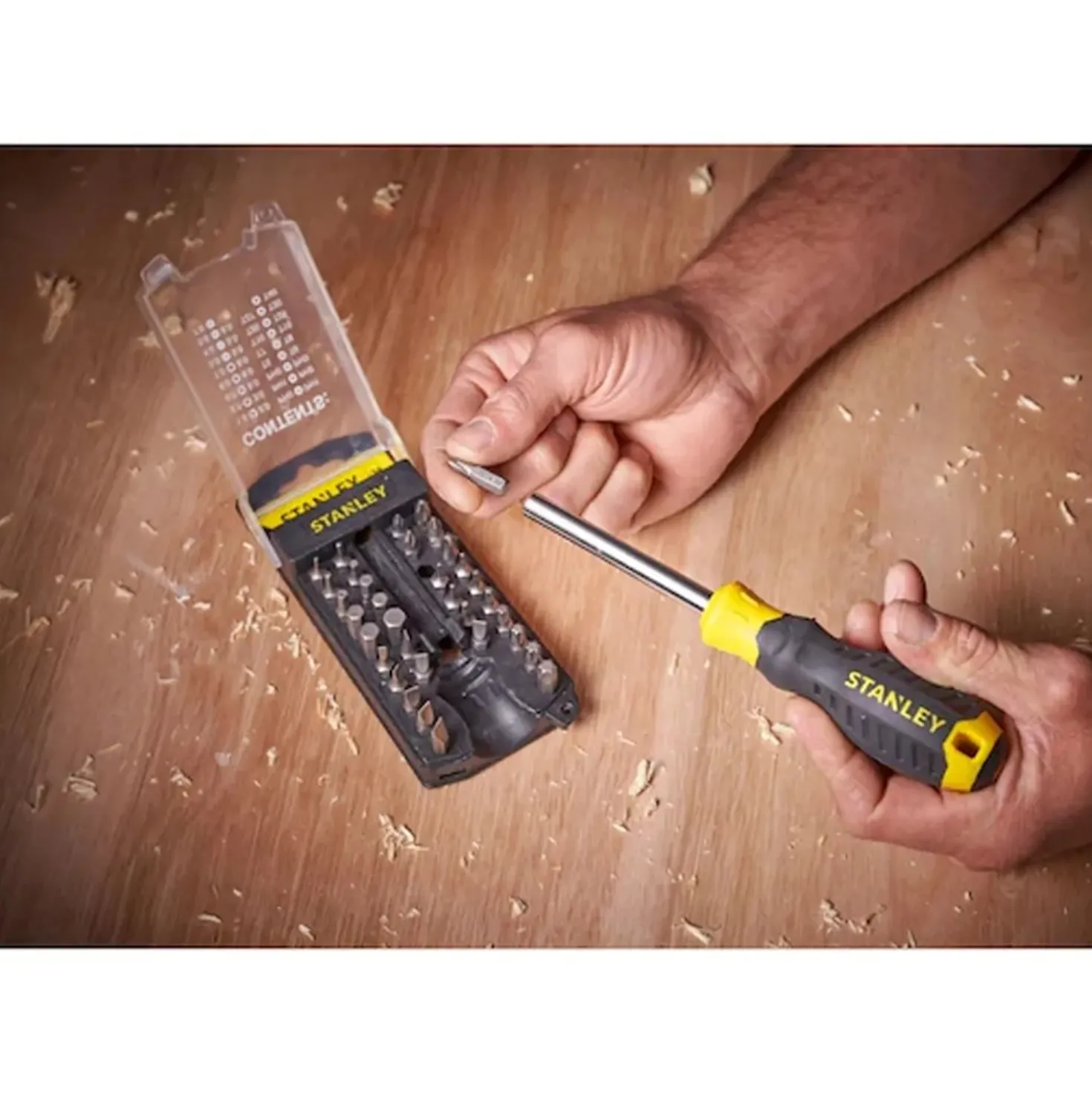 Cacciavite Stanley set inserti 33 pz
