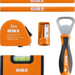Calendario dell`Avvento con utensili OBI 24 pz