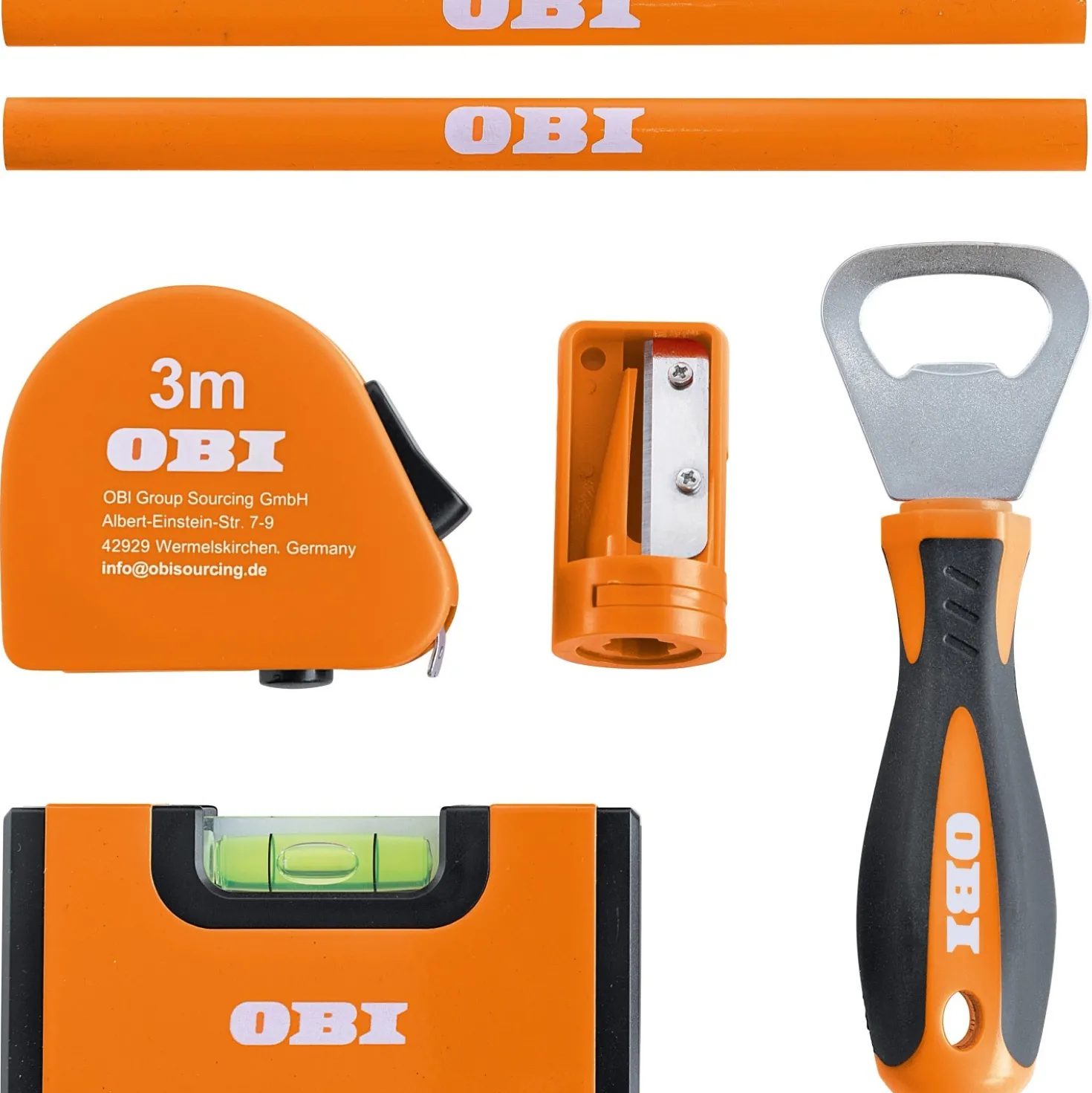 Calendario dell`Avvento con utensili OBI 24 pz