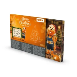 Calendario dell`Avvento con utensili OBI 24 pz