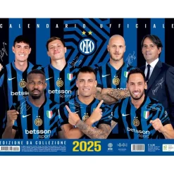 Calendario Ufficiale 2025 Inter autografato