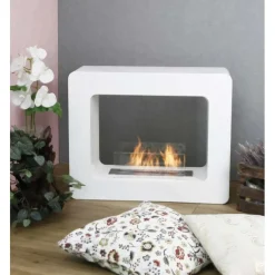 Camino bioetanolo da pavimento Tikal bruciatore 1,7 l - 3 kw/h bianco