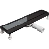 Canaletta scarico universale Idrostile alluminio 70 cm nero