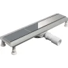 Canaletta scarico universale Idrostile alluminio 70 cm cromo