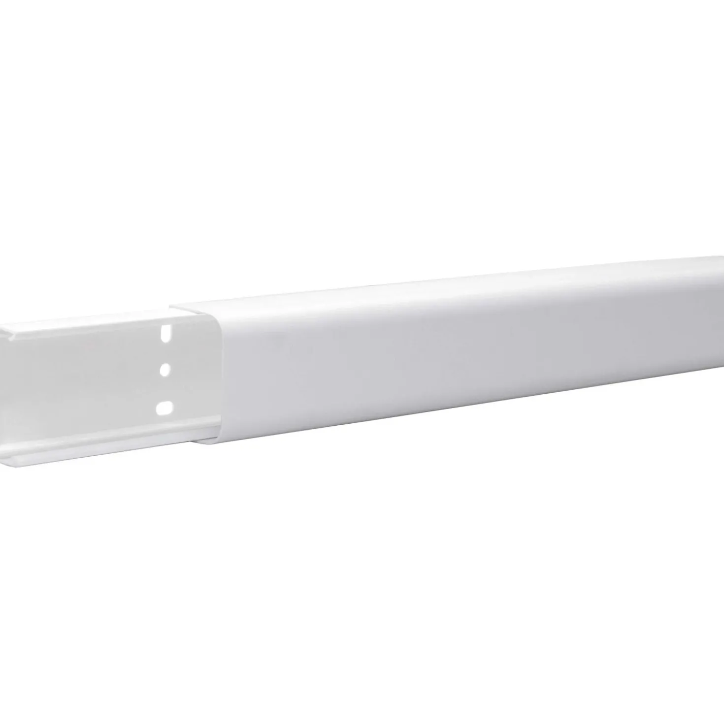 Canalina per impianti di condizionamento Bianco puro 80x60 mm