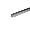 Canalina U 2 m 10x15 mm alluminio naturale