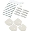 Cancelletto di sicurezza in metallo estensibile L 73-81 cm