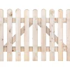 Cancello in legno dritto 100x70 cm