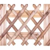 Cancello in legno incrociato