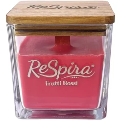 Candela design cubo al profumo di frutti rossi 380 g