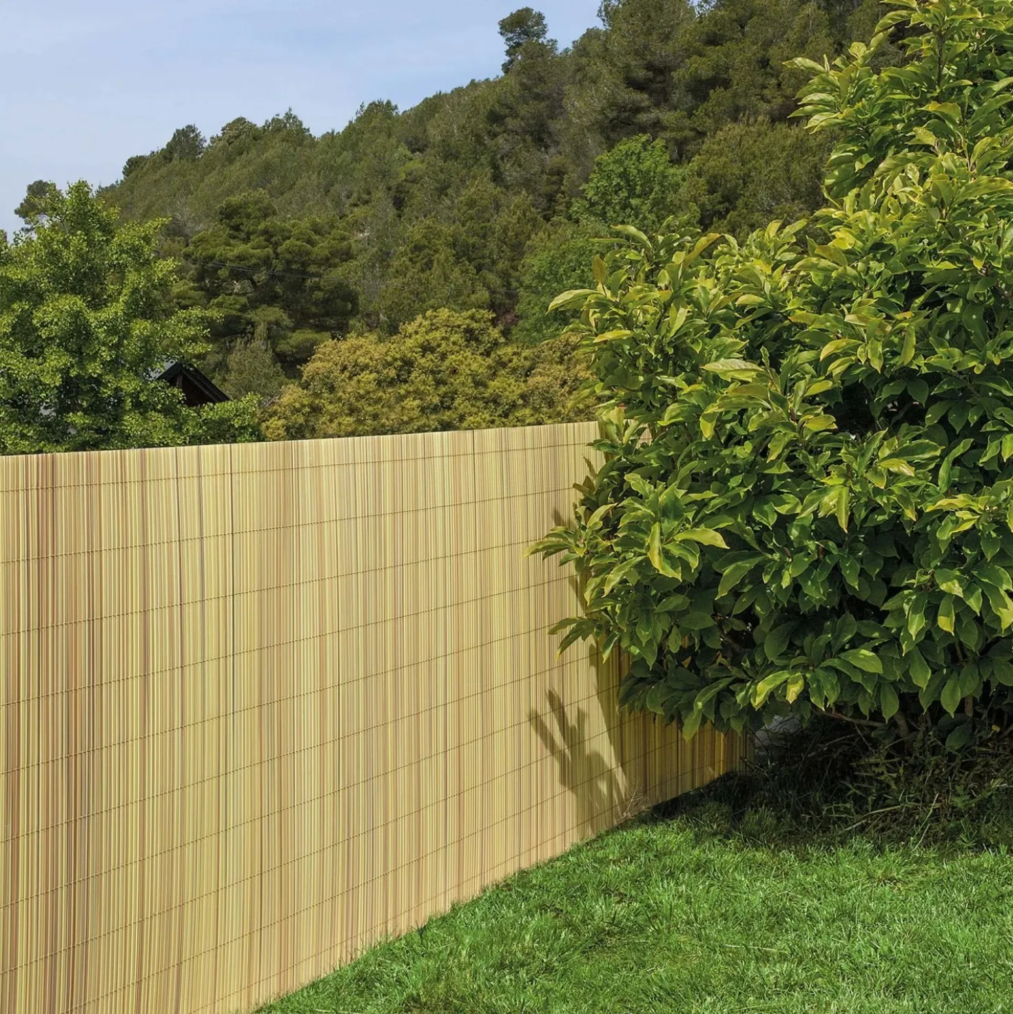 Canniccio sintetico in PVC Tenax Colorado H 1,5 x L 5 m beige