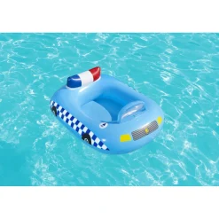 Canotto auto della polizia Bestway con sirena incorporata 97x74 cm