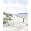 Canvas stampato immagine White Sand 60x80 cm