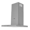 Cappa a parete in acciao Embla 60 cm grigio