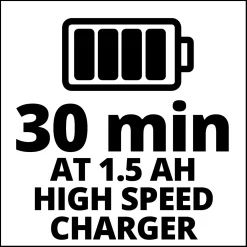 Carica batterie Einhell Power X-Change rapido da 3A
