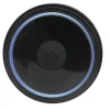 Caricabatterie universale da rete con 3 Usb e luce led notturna nero