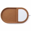 Caricatore wireless portaoggetti con USB 10 W
