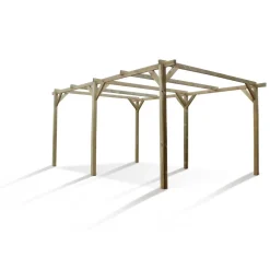 Carport in legno HENRI 3000x5120xA2260 mm