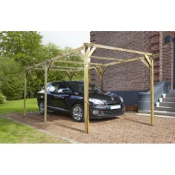 Carport in legno HENRI 3000x5120xA2260 mm