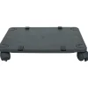 Carrellino porta stufe nero 49x35xh9 cm