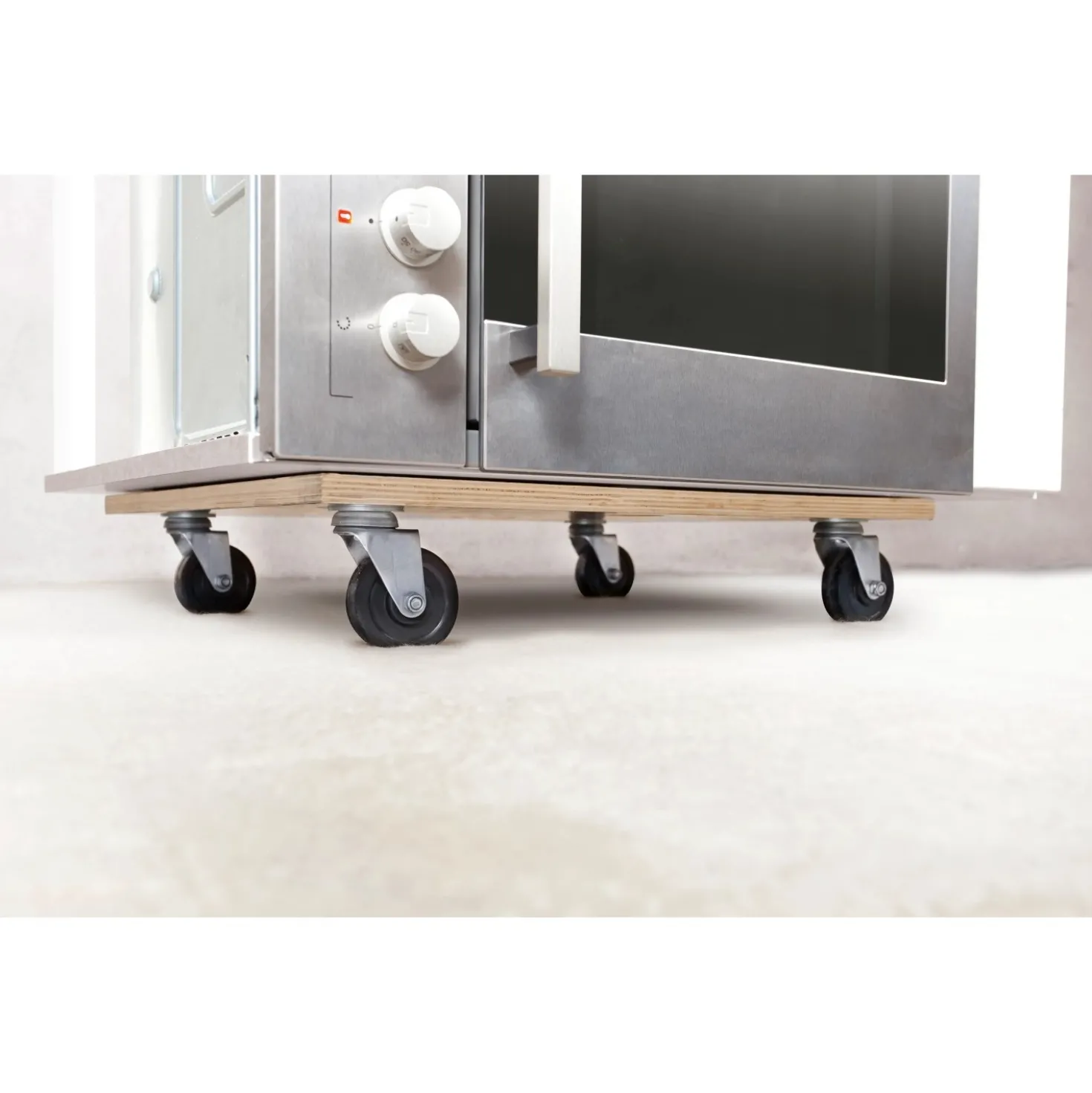 Carrello da trasporto rettangolare rivestito TER-400-L 400 kg