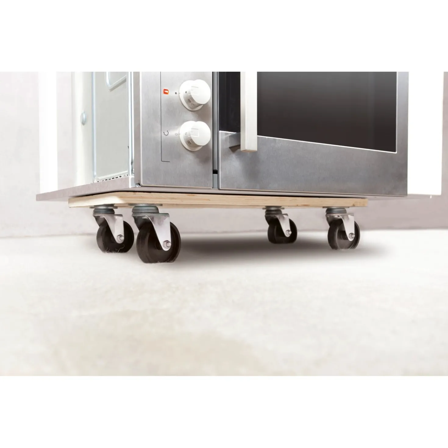 Carrello da trasporto rettangolare rivestito TER-400-M 400 kg