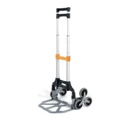 Carrello manuale saliscale pieghevole portata max 70 kg