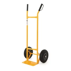 Carrello manuale TRHI015 in acciaio con portata max 200 kg pedana 30x20 cm