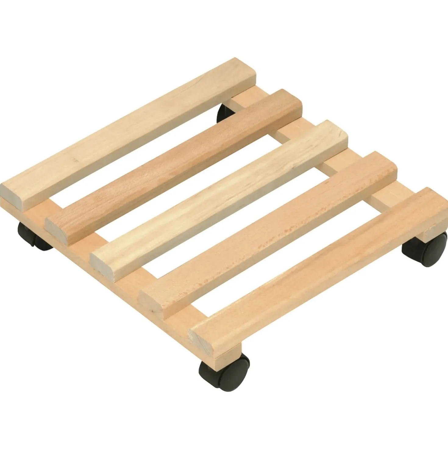 Carrello portapiante angolare 35x35 cm faggio
